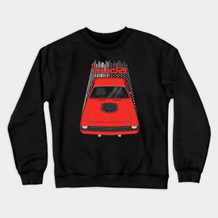 Plymouth Barracuda - Hemi Cuda - 1970 - Red Crewneck Sweatshirt